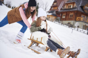 катание на санках