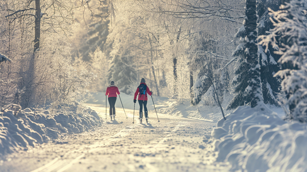 как научиться кататься на лыжах