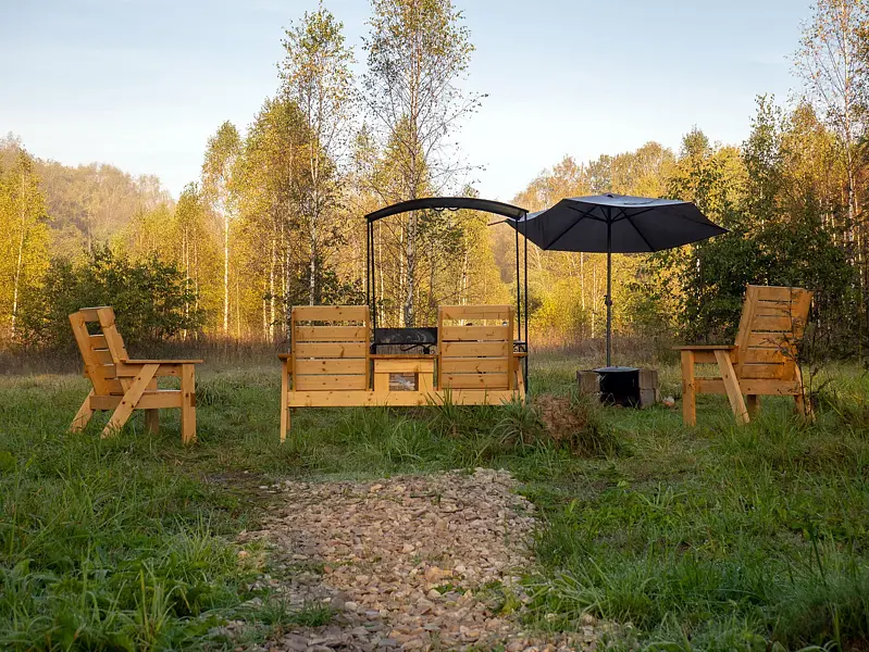 Глэмпинг Модная коза